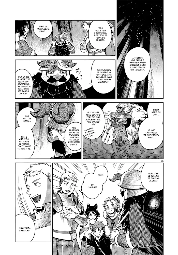 Delicious in Dungeon Chapter 49 image 35_optimized